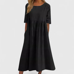 Thalyvia | Women’s Comfortable Dress with A-Line Fit