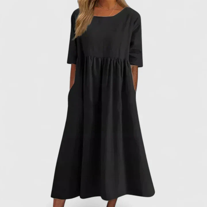 Thalyvia | Women’s Comfortable Dress with A-Line Fit