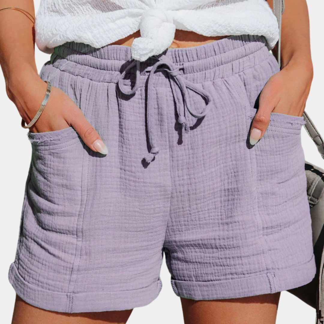 Maya | Women’s Lightweight Shorts with Drawstring