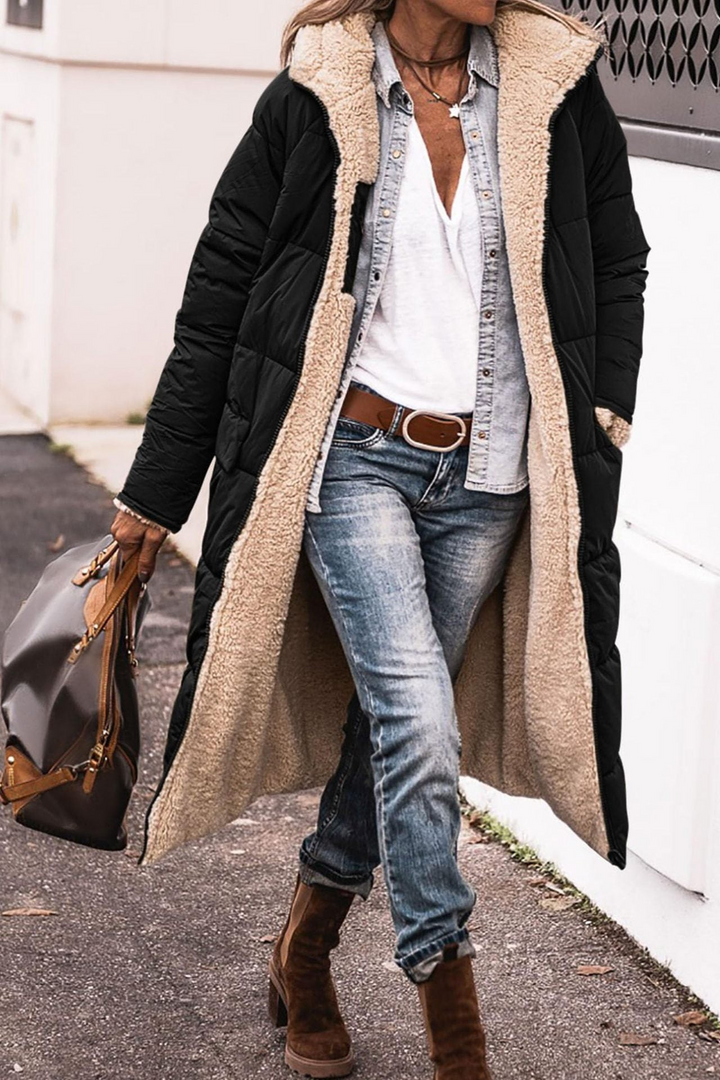 Sasha | Women’s Reversible Coat with Warm Lining