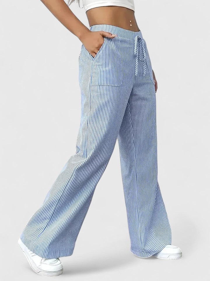 Women’s Elegant Pants with Adjustable Waist