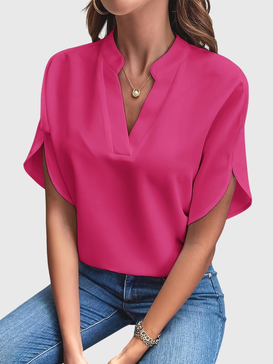 Women’s Elegant Blouse with Refined Silhouette