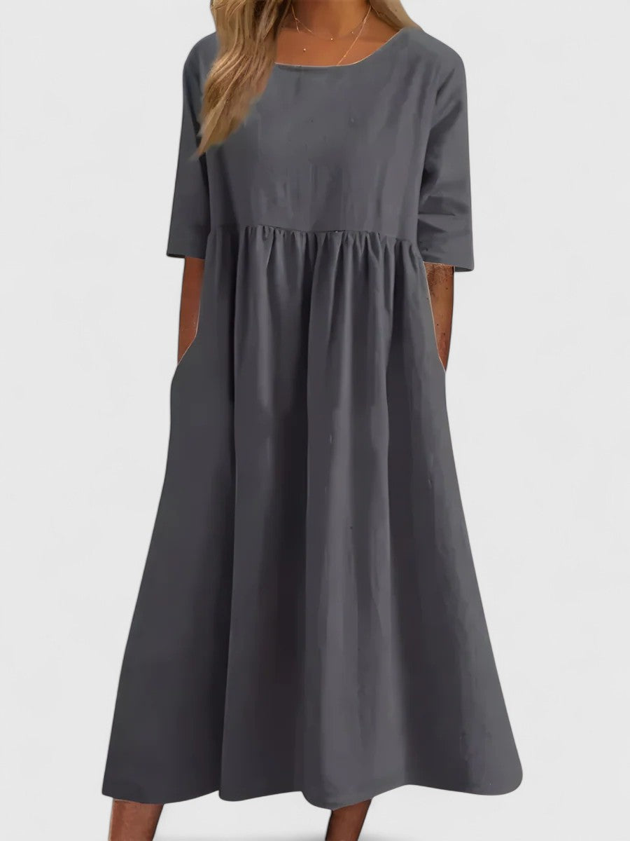 Women’s Elegant Dress with Pockets