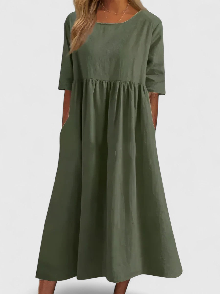 Women’s Elegant Dress with Pockets