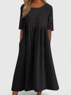 Women’s Elegant Dress with Pockets