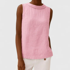 Women’s Elegant Top with Roll Collar