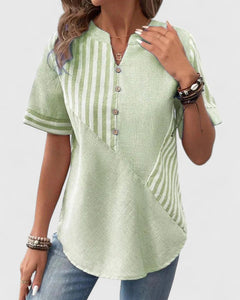 Women’s Sophisticated Blouse with Stripes