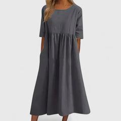 Thalyvia | Women’s Comfortable Dress with A-Line Fit