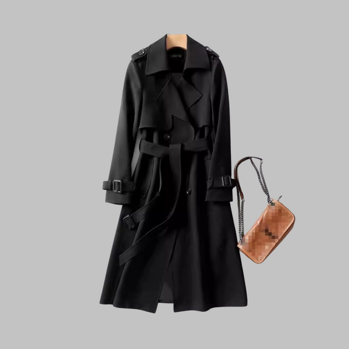Tia | Women’s Knee-Length Coat with Loose Fit