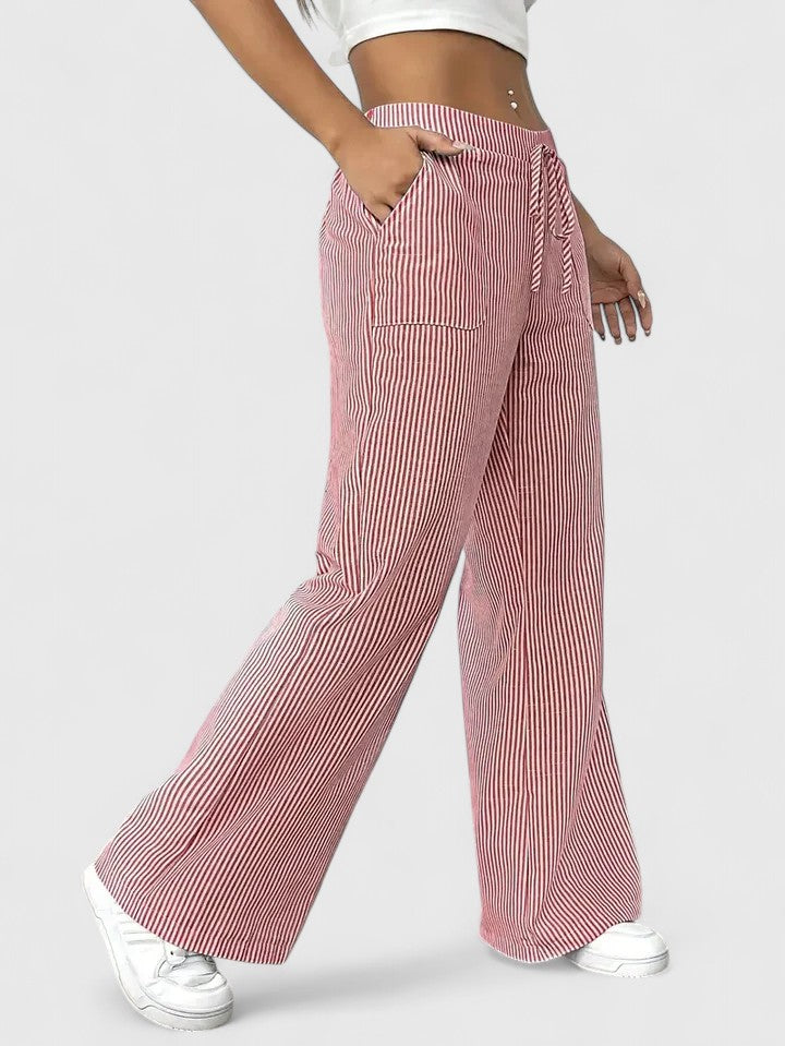 Women’s Elegant Pants with Adjustable Waist