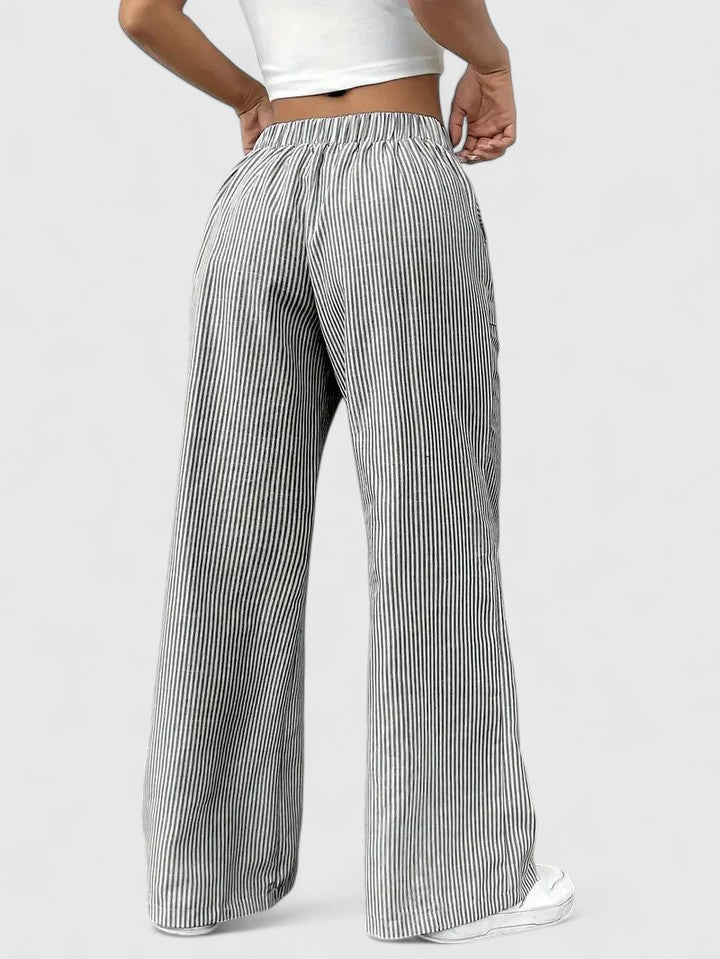 Women’s Elegant Pants with Adjustable Waist