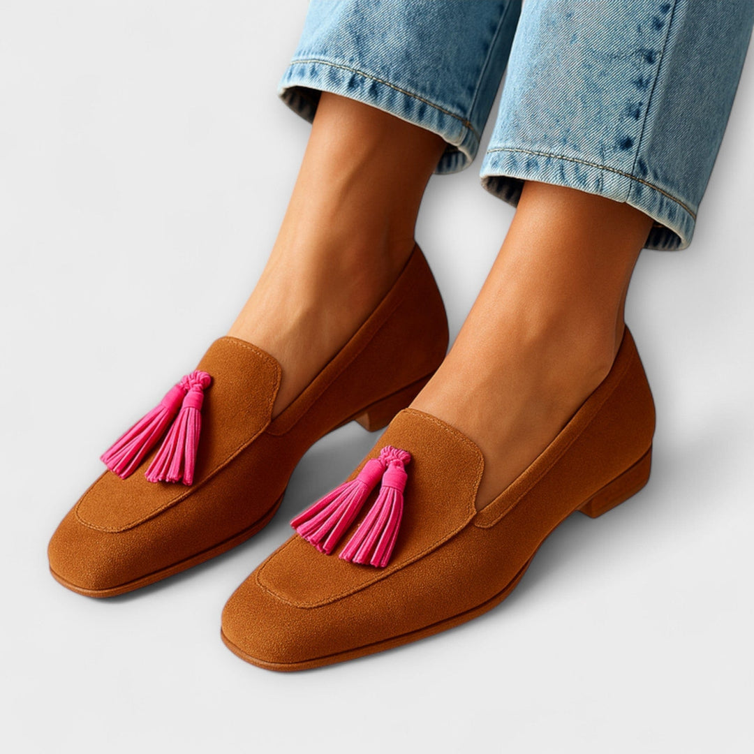 Women’s Loafers with Tassel Accent