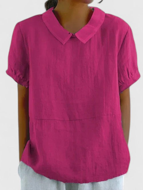 Women’s Elegant Shirt with Collar Detail