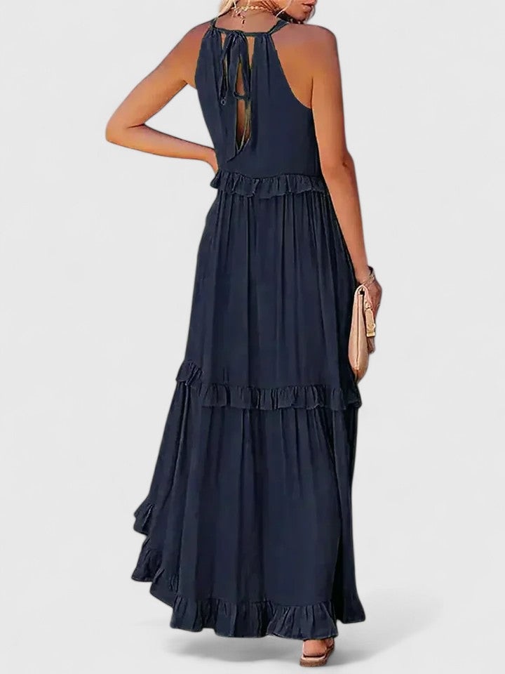 Women’s Elegant Dress with Ruffle Details