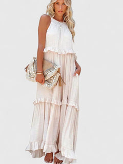 Women’s Elegant Dress with Ruffle Details