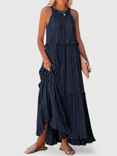 Women’s Elegant Dress with Ruffle Details