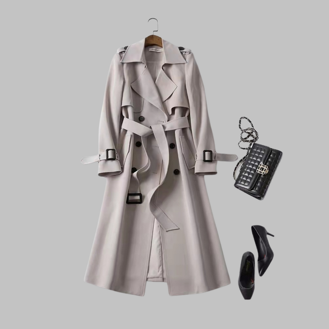 Tia | Women’s Knee-Length Coat with Loose Fit