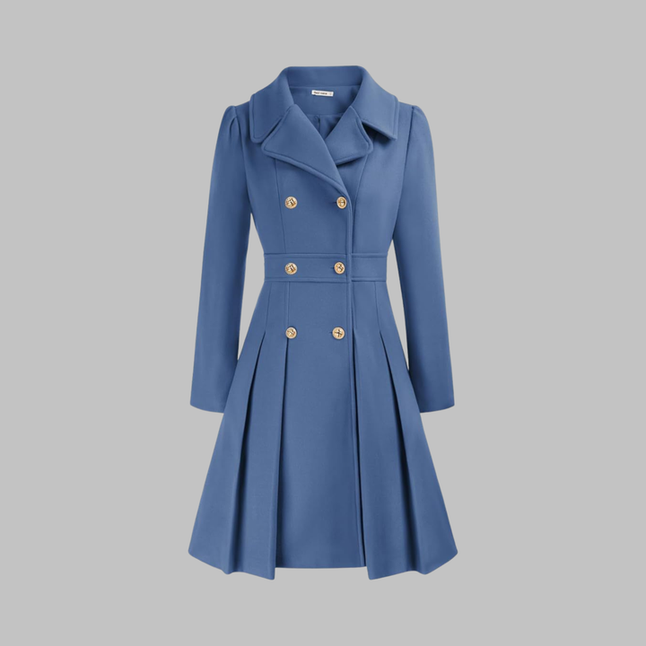 Women’s Double Button Long Sleeve Coat
