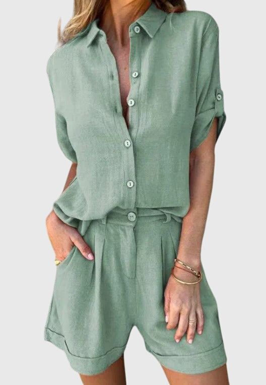 Women’s Summer Set with Breathable Design