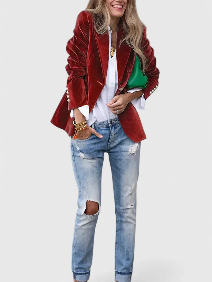 Women’s Elegant Blazer with Flattering Tailored Fit