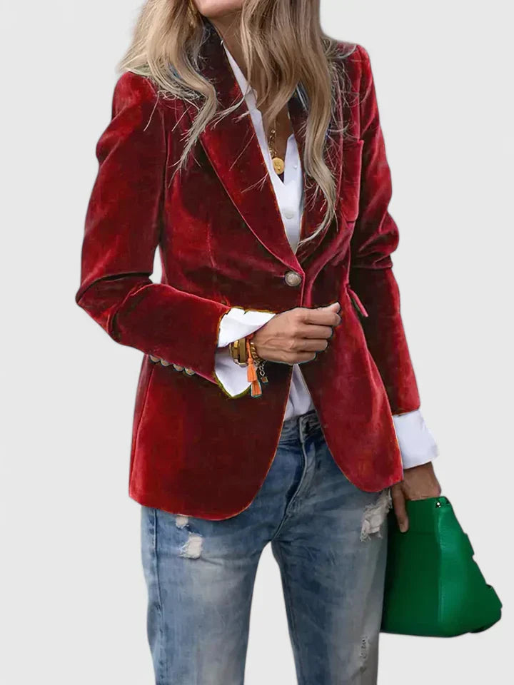 Women’s Elegant Blazer with Flattering Tailored Fit