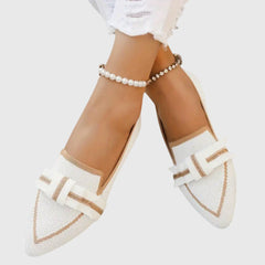 Women’s Comfy Shoes - Knot Detail