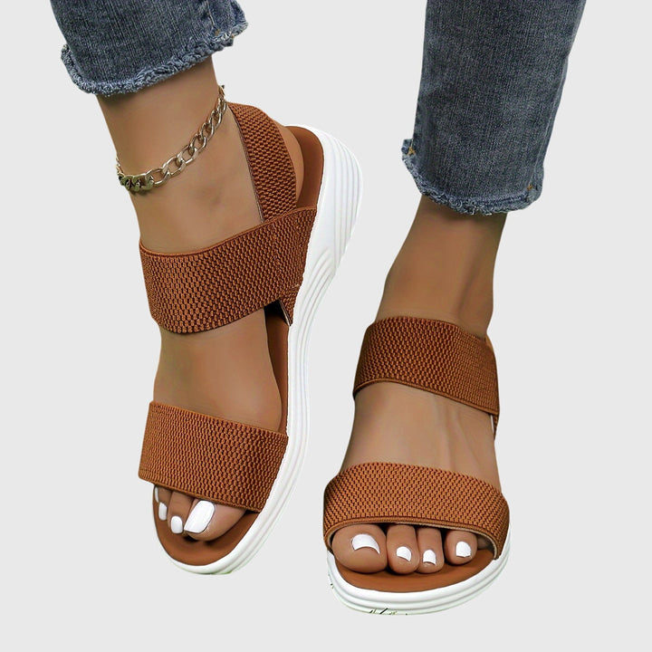 Women’s Lightweight Stretch Sandals with Orthopedic Support