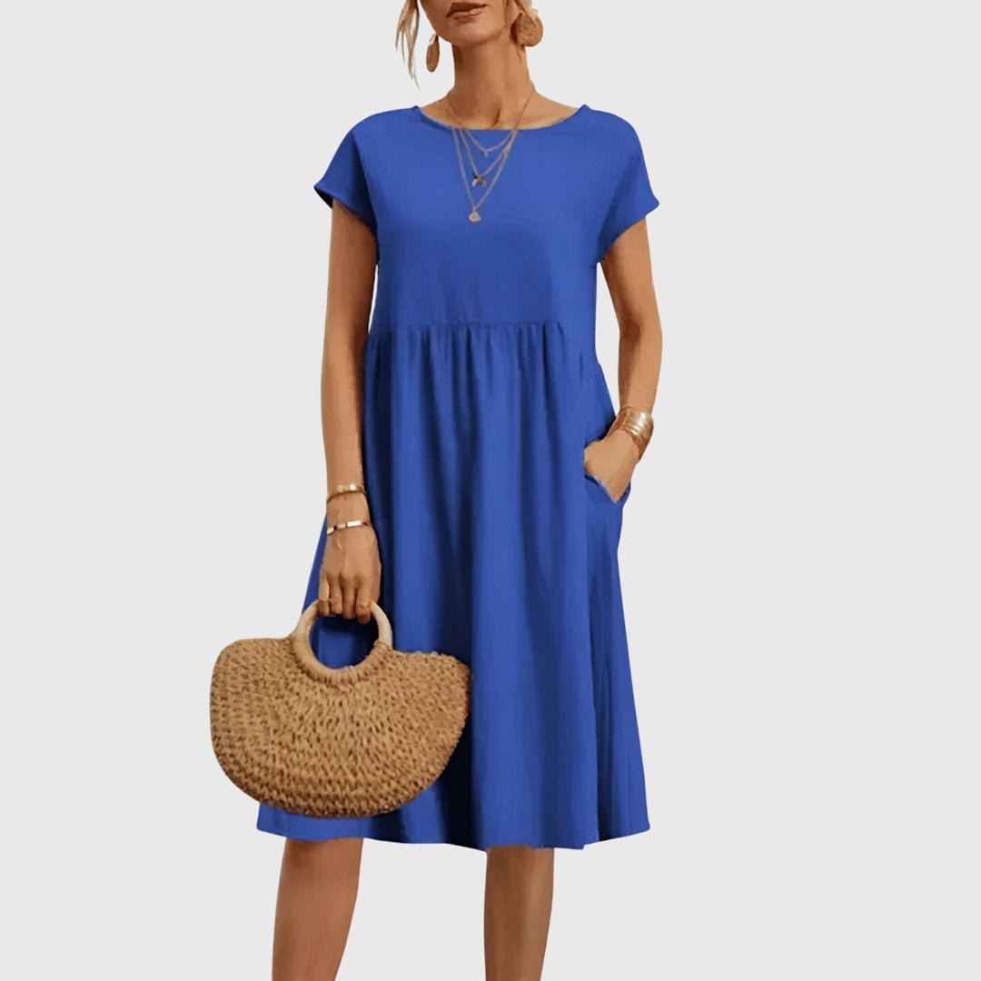 Women’s Elegant Spring Dress - Flowing Fit