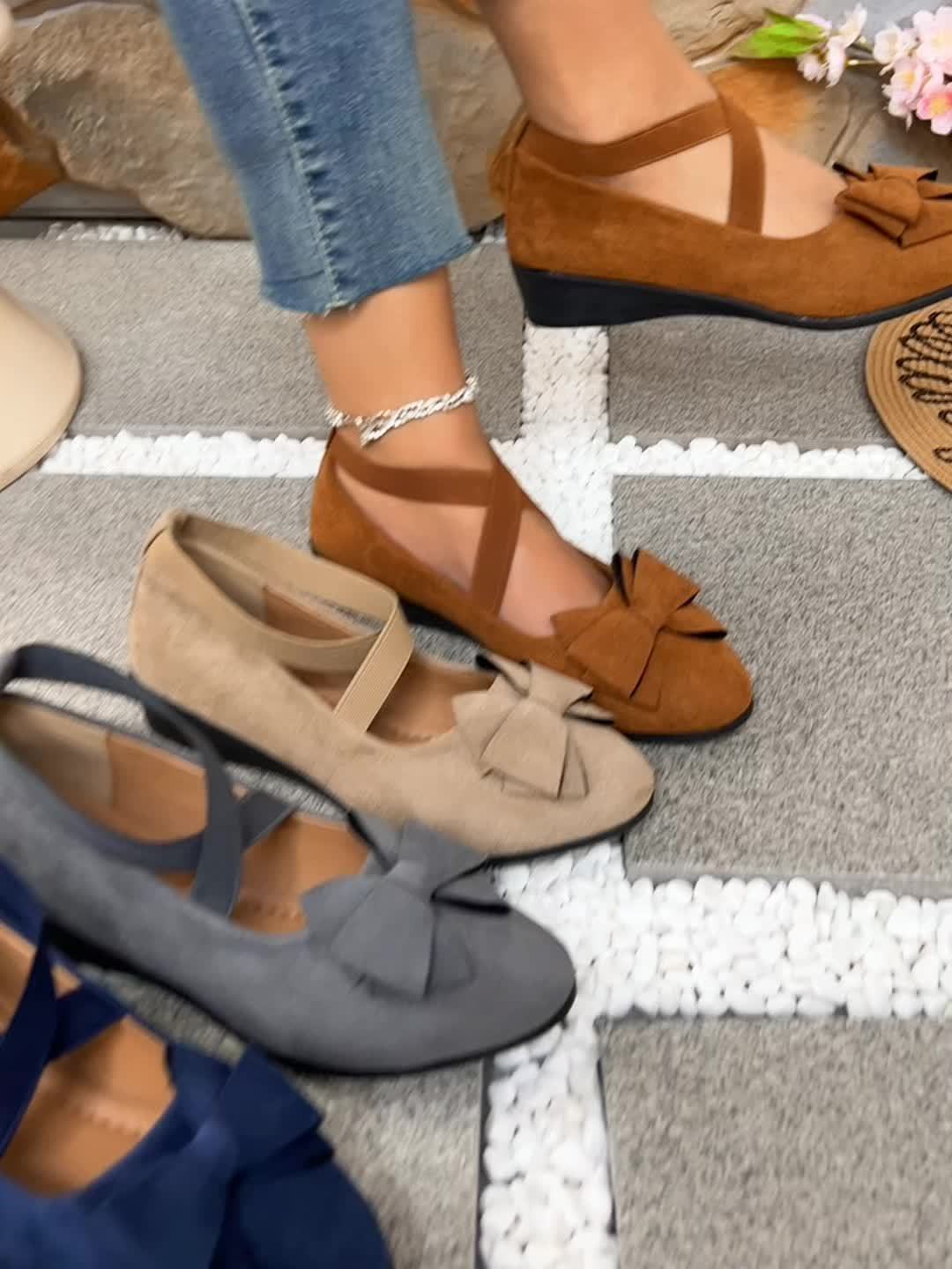 Krysa | Women’s Stylish Flats with Elastic Bands