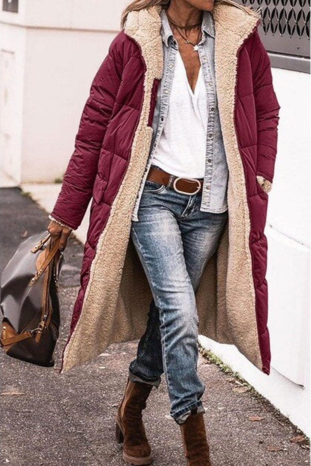 Sasha | Women’s Reversible Coat with Warm Lining