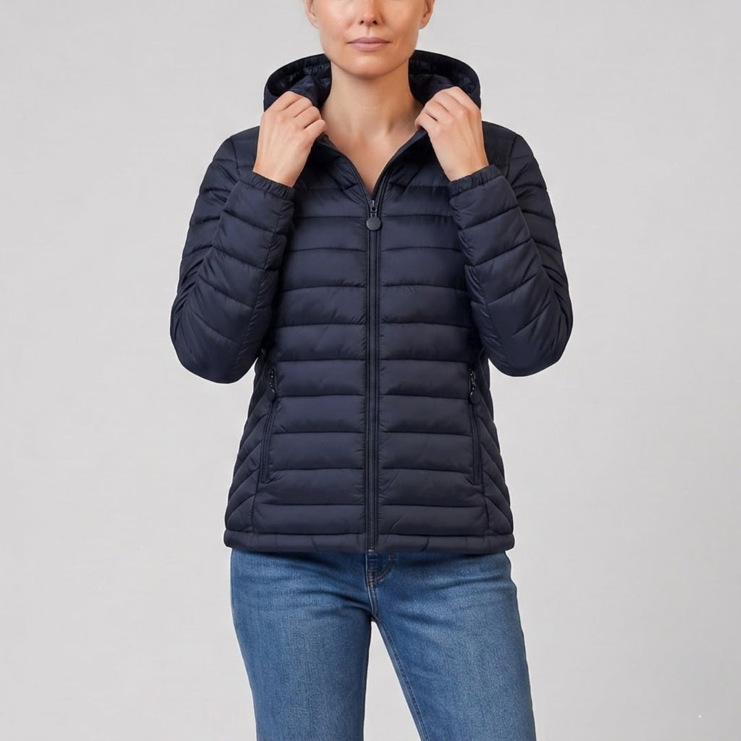Women’s Lightweight Hooded Puffer Jacket | Olamil