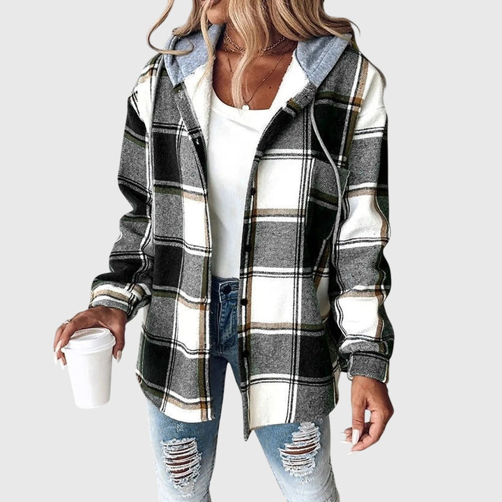 Martina | Women’s Mesh Button Placket Jacket All-Day Comfort
