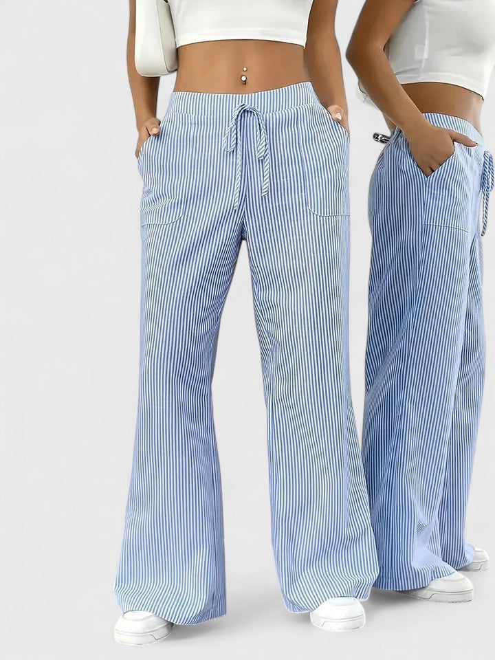 Women’s Elegant Pants with Adjustable Waist