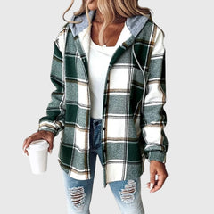 Martina | Women’s Mesh Button Placket Jacket All-Day Comfort