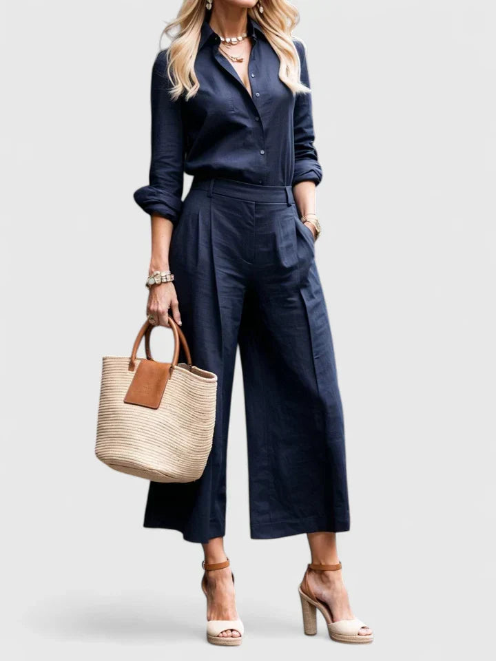 Zaryelle | Women’s Comfortable Two-Piece Set with Relaxed Fit