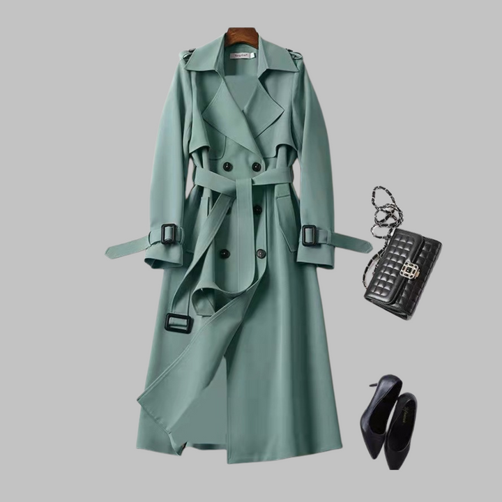 Tia | Women’s Knee-Length Coat with Loose Fit