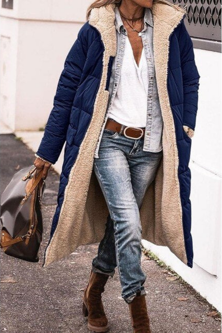 Sasha | Women’s Reversible Coat with Warm Lining