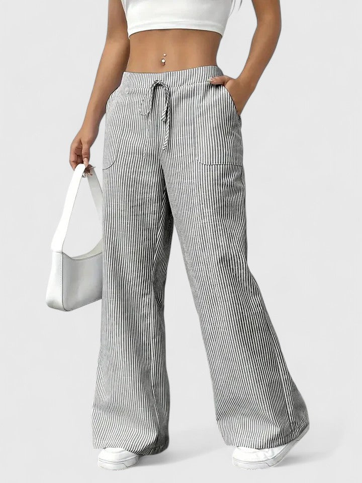Women’s Elegant Pants with Adjustable Waist