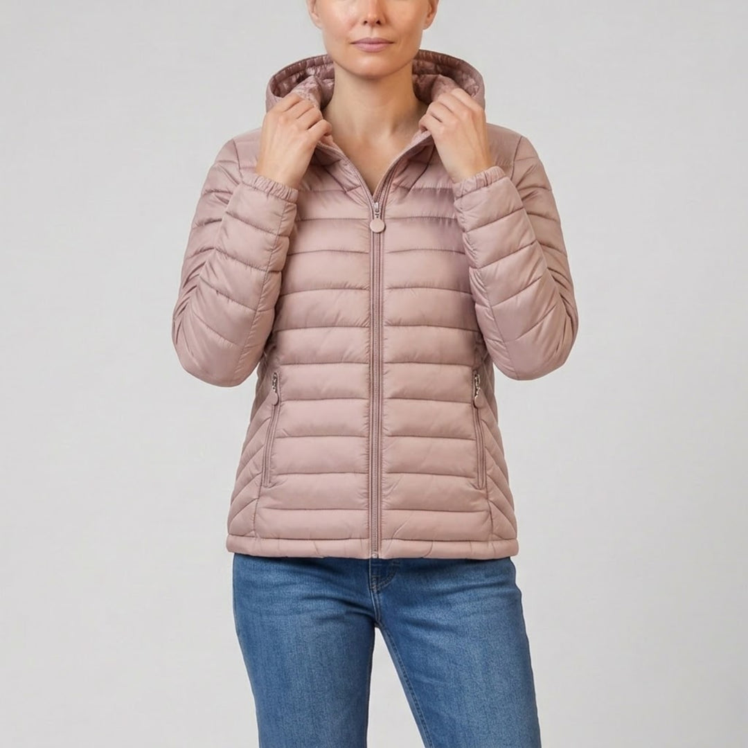 Women’s Lightweight Hooded Puffer Jacket | Olamil