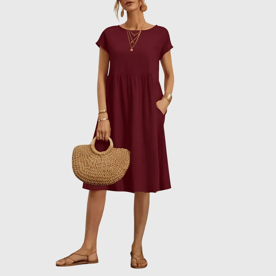 Women’s Elegant Spring Dress - Flowing Fit