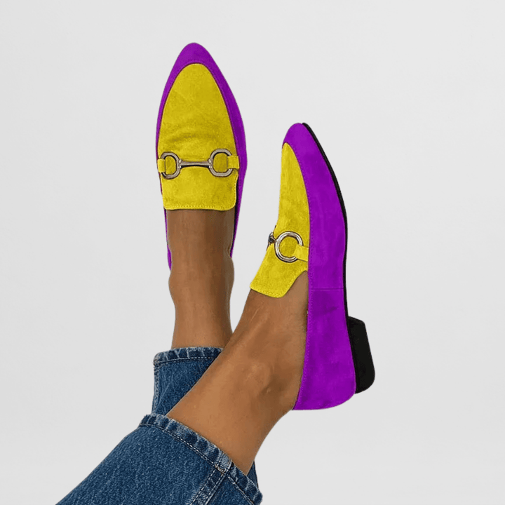 Ginevra | Women’s Boho Loafers with Bit Accent