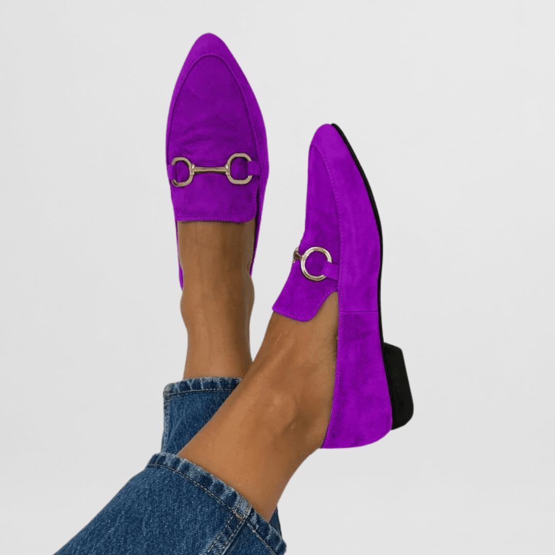 Ginevra | Women’s Boho Loafers with Bit Accent