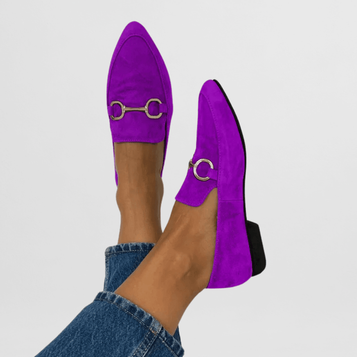 Ginevra | Women’s Boho Loafers with Bit Accent