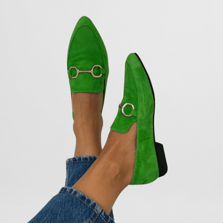 Ginevra | Women’s Boho Loafers with Bit Accent