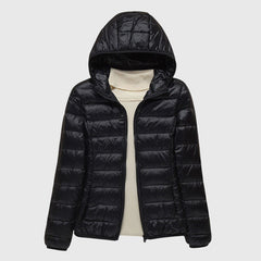 Women’s Ultra-Light Quilted Jacket with Windproof Waterproof