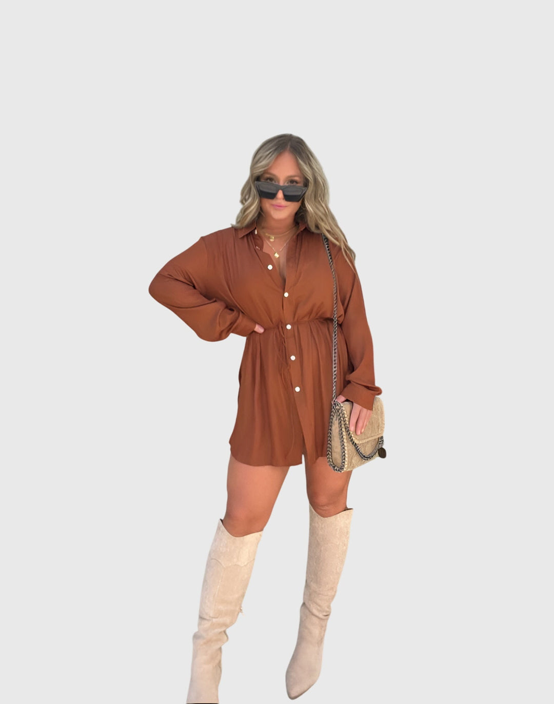 Women’s Romper Dress - Built-In Shorts
