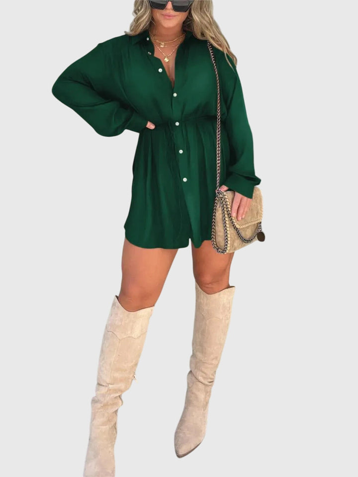 Women’s Romper Dress - Built-In Shorts