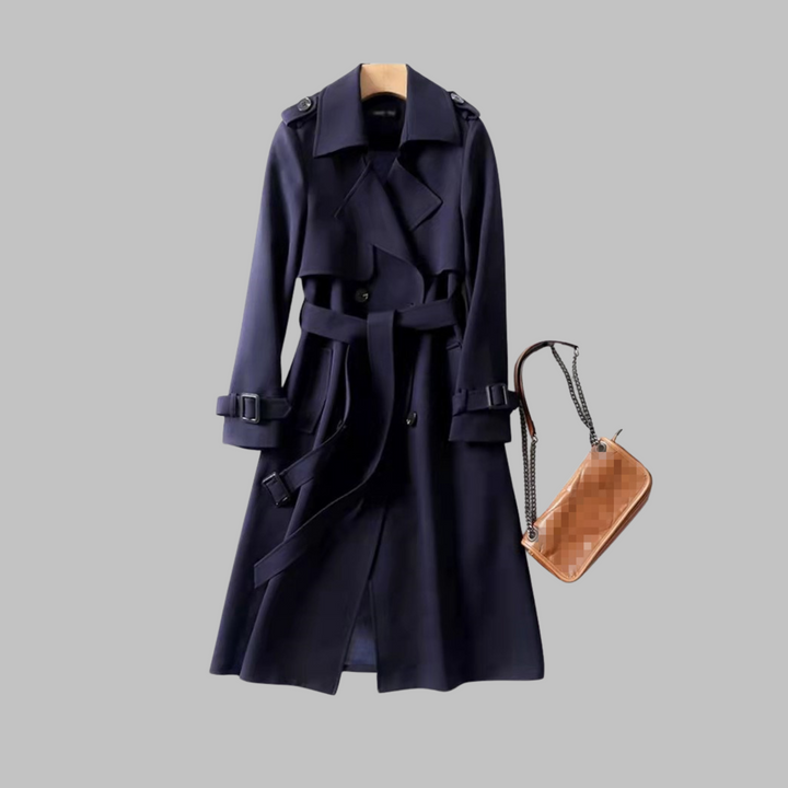 Tia | Women’s Knee-Length Coat with Loose Fit