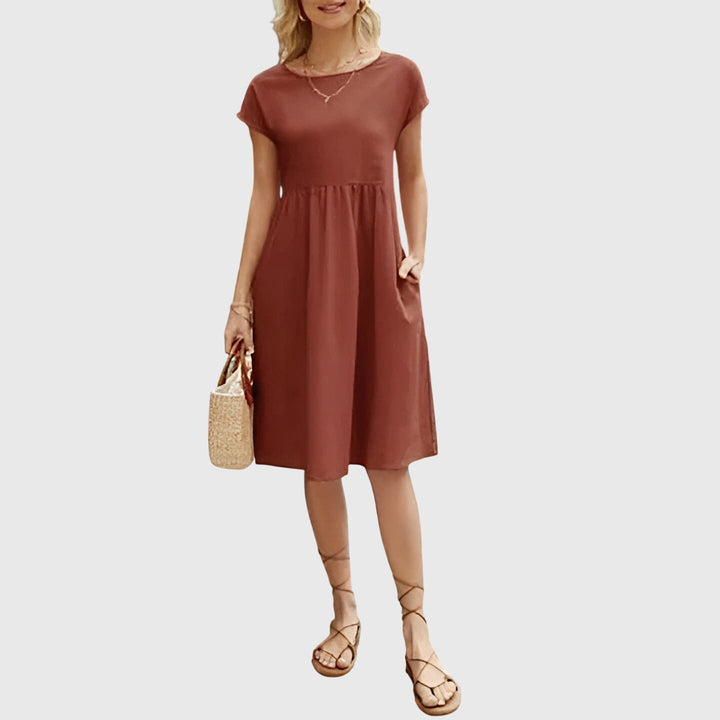 Women’s Elegant Spring Dress - Flowing Fit