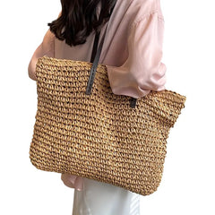 Olivia | Women’s Woven Tote with Durable Straps